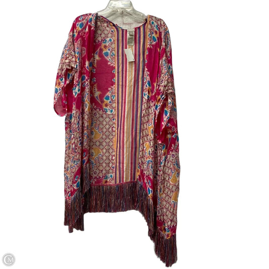 Shawl By Chicos In Pink, Size: Osfm
