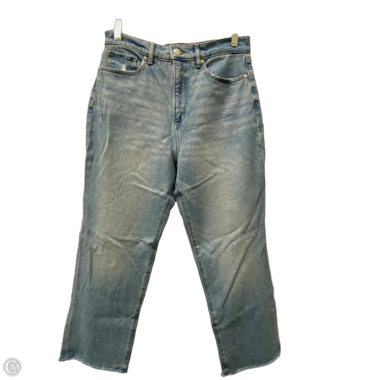 Jeans Wide Leg By Loft In Blue Denim, Size: 6