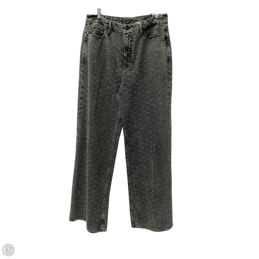 Jeans Wide Leg By Good American In Black, Size: 14