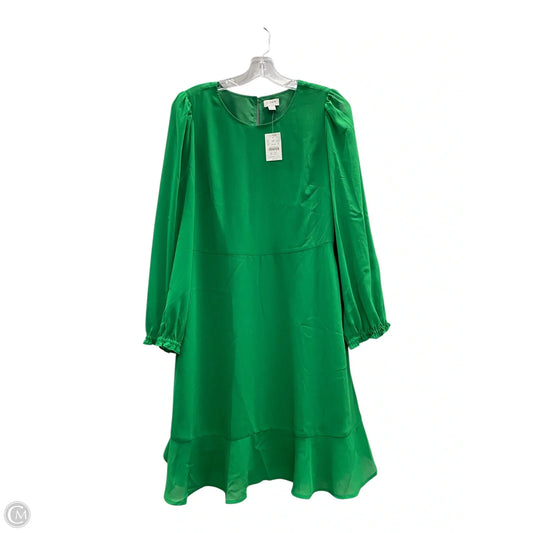Dress Party Midi By J. Crew In Green, Size: M