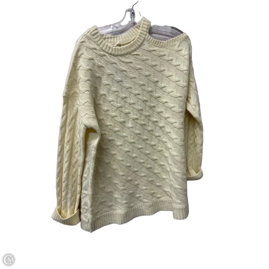 Sweater By Mystree In Cream, Size: L