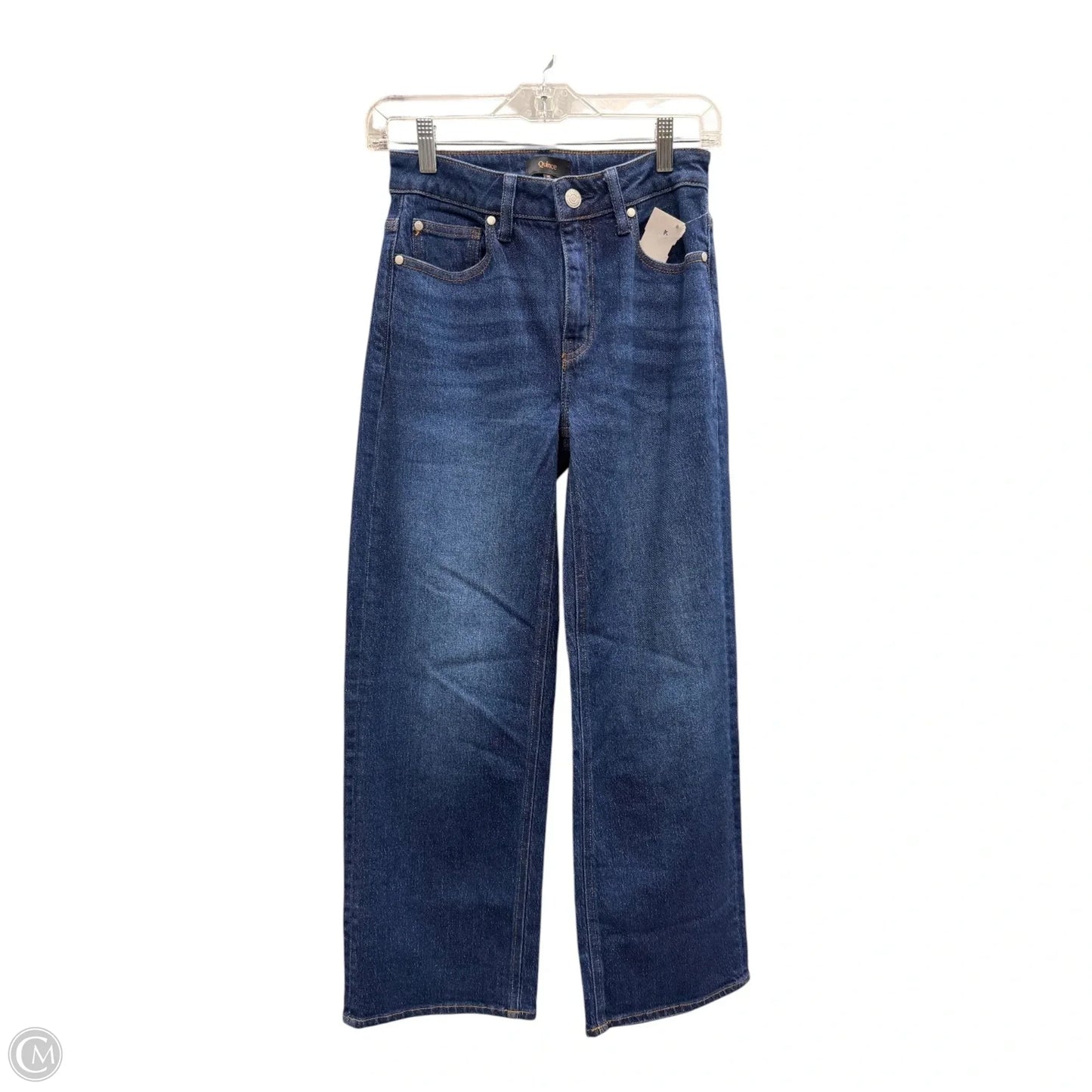 Jeans Boot Cut By Quince In Blue Denim, Size: 2