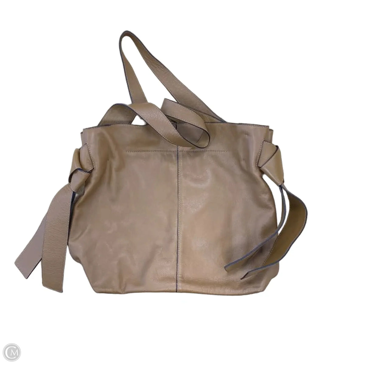 Handbag Leather By Vince Camuto, Size: Medium