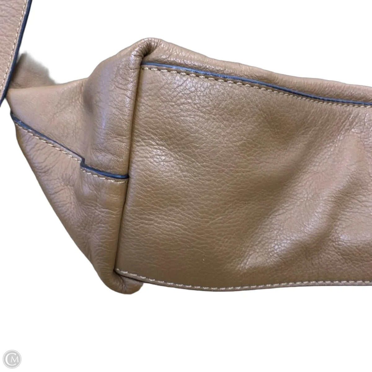 Handbag Leather By Vince Camuto, Size: Medium
