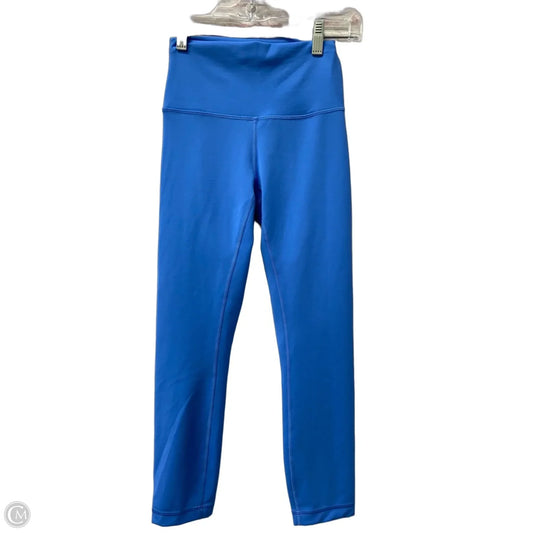 Athletic Leggings By Lululemon In Blue, Size: S