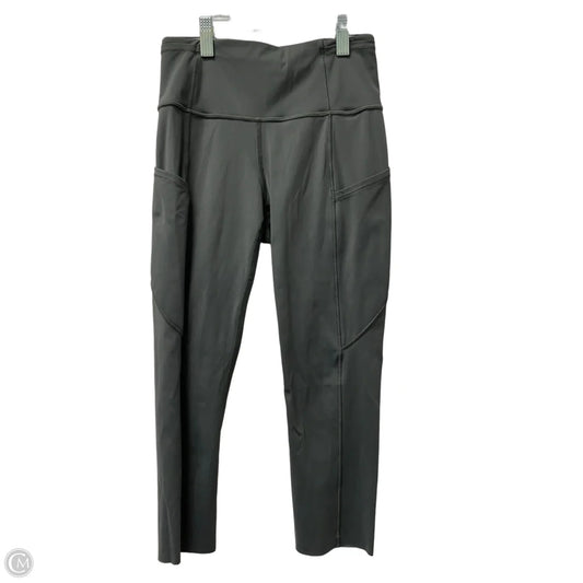 Athletic Leggings By Lululemon In Grey, Size: S