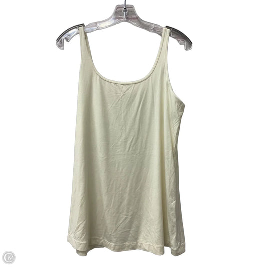 Top Sleeveless By 14th And Union In Cream, Size: 1x