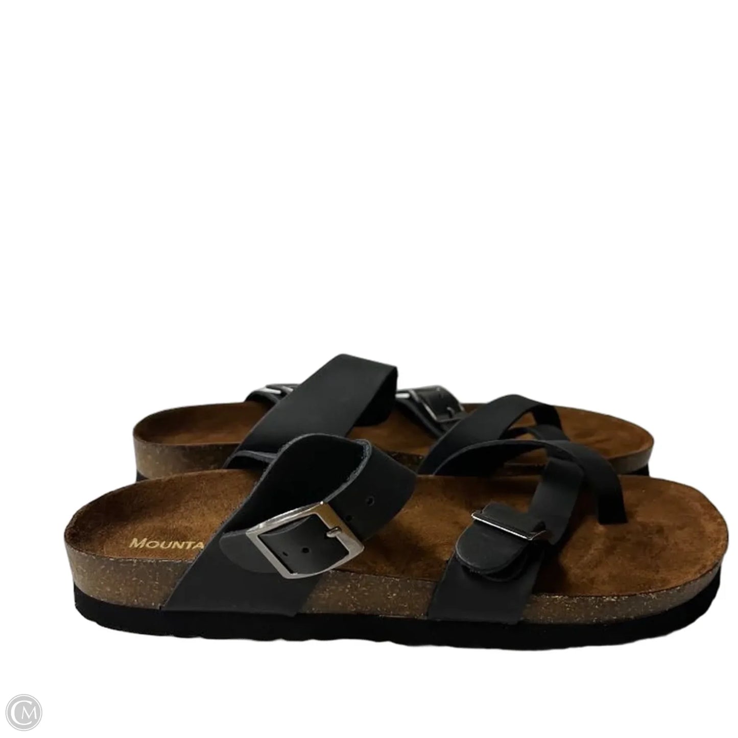 Sandals Flats By mountain soleIn Black, Size: 9