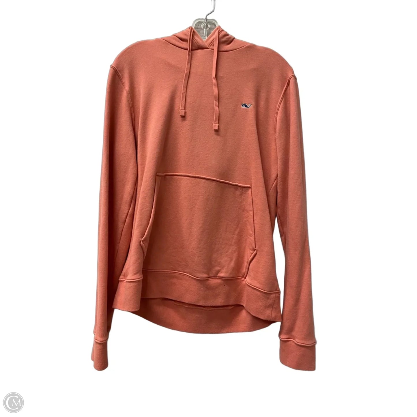 Athletic Top Long Sleeve Hoodie By Vineyard Vines In Peach, Size: S