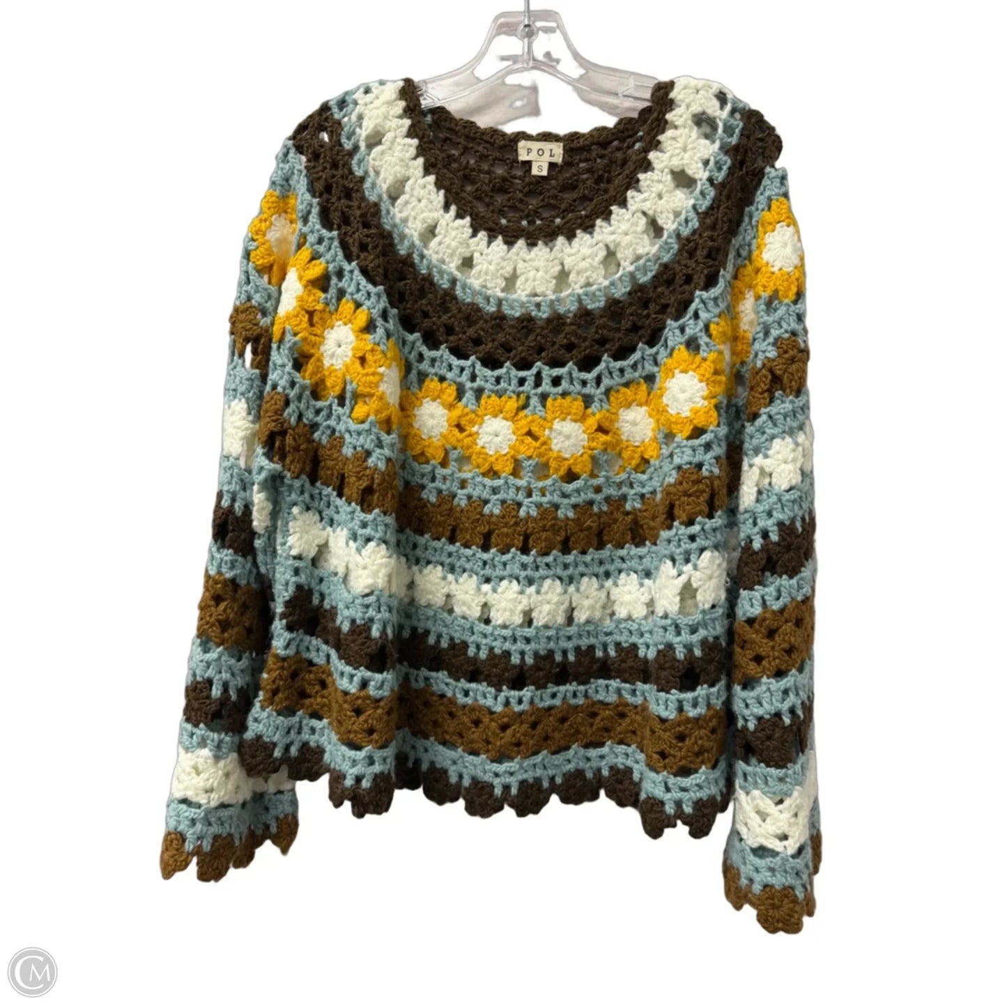 Sweater By Pol In Brown, Size: S