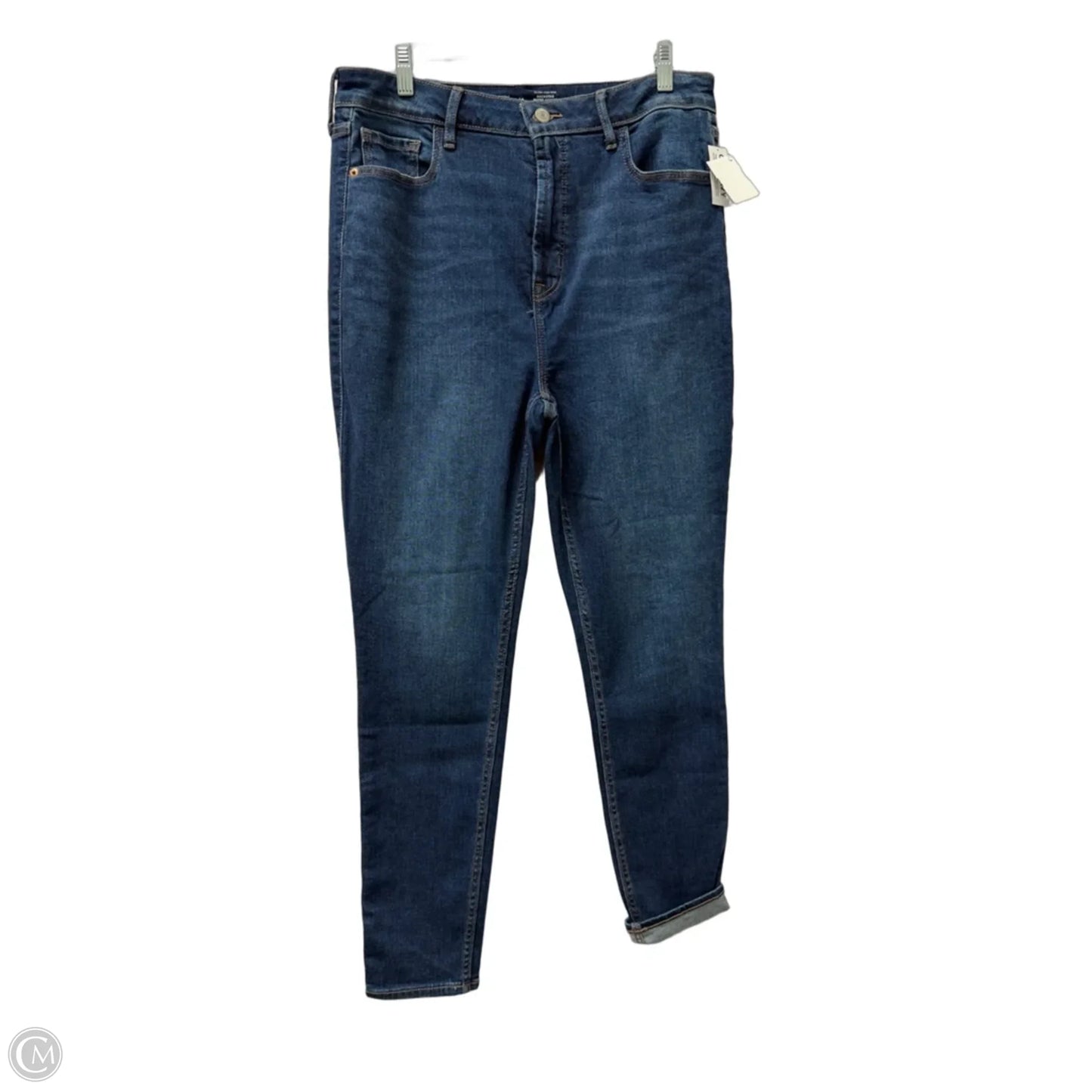 Jeans Cropped By Old Navy In Blue, Size: 14