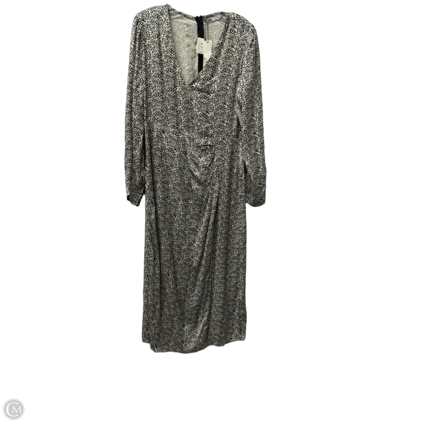 Dress Work By Zara In Cream, Size: L