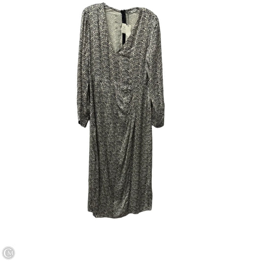 Dress Work By Zara In Cream, Size: L