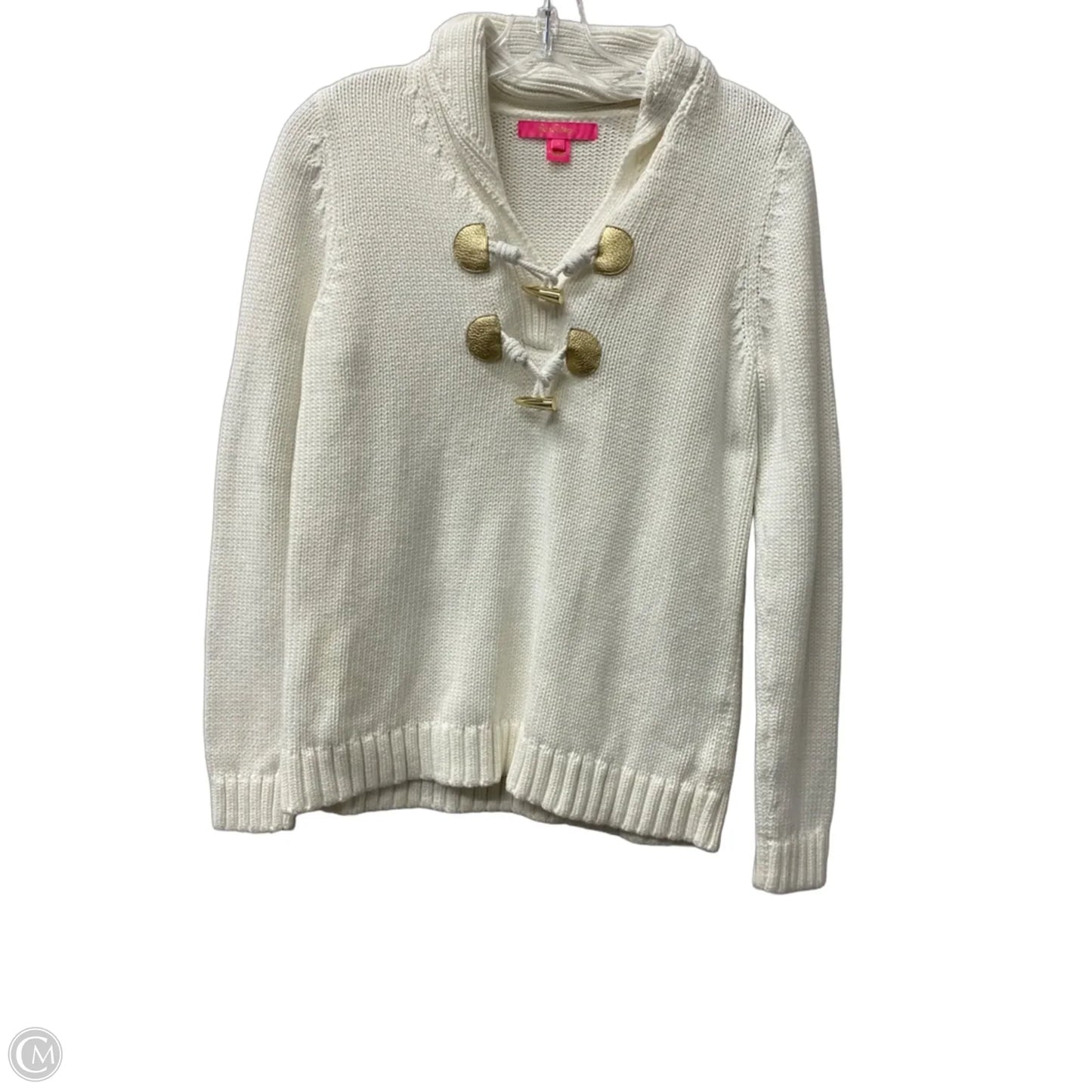 Sweater Designer By Lilly Pulitzer In White, Size: S