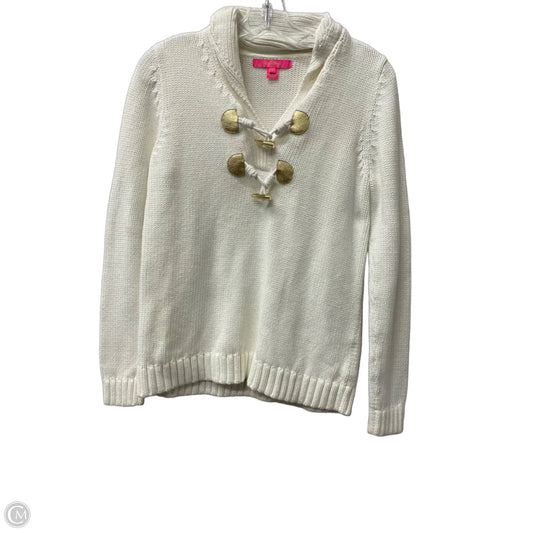 Sweater Designer By Lilly Pulitzer In White, Size: S