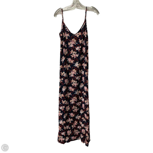 Dress Casual Maxi By Loft In Floral Print, Size: 8