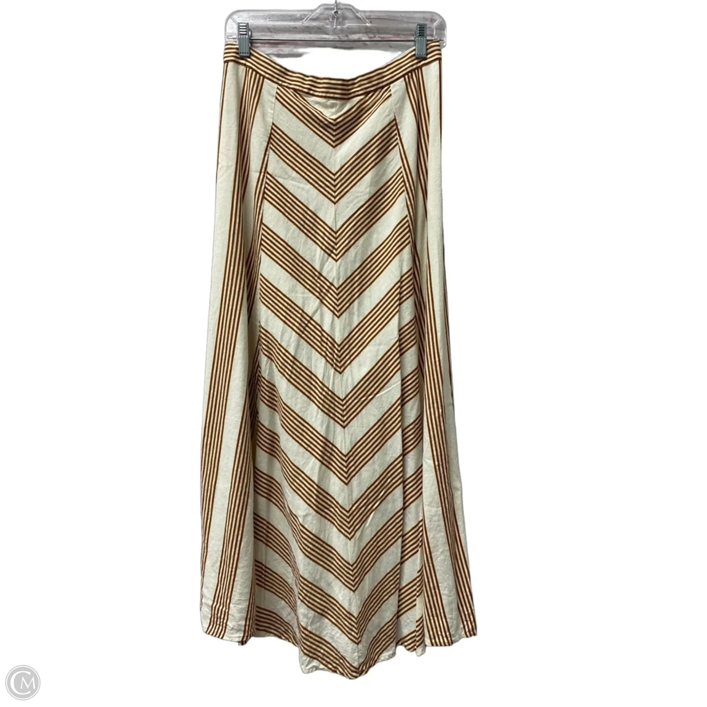 Skirt Maxi By Loft In Tan, Size: 8