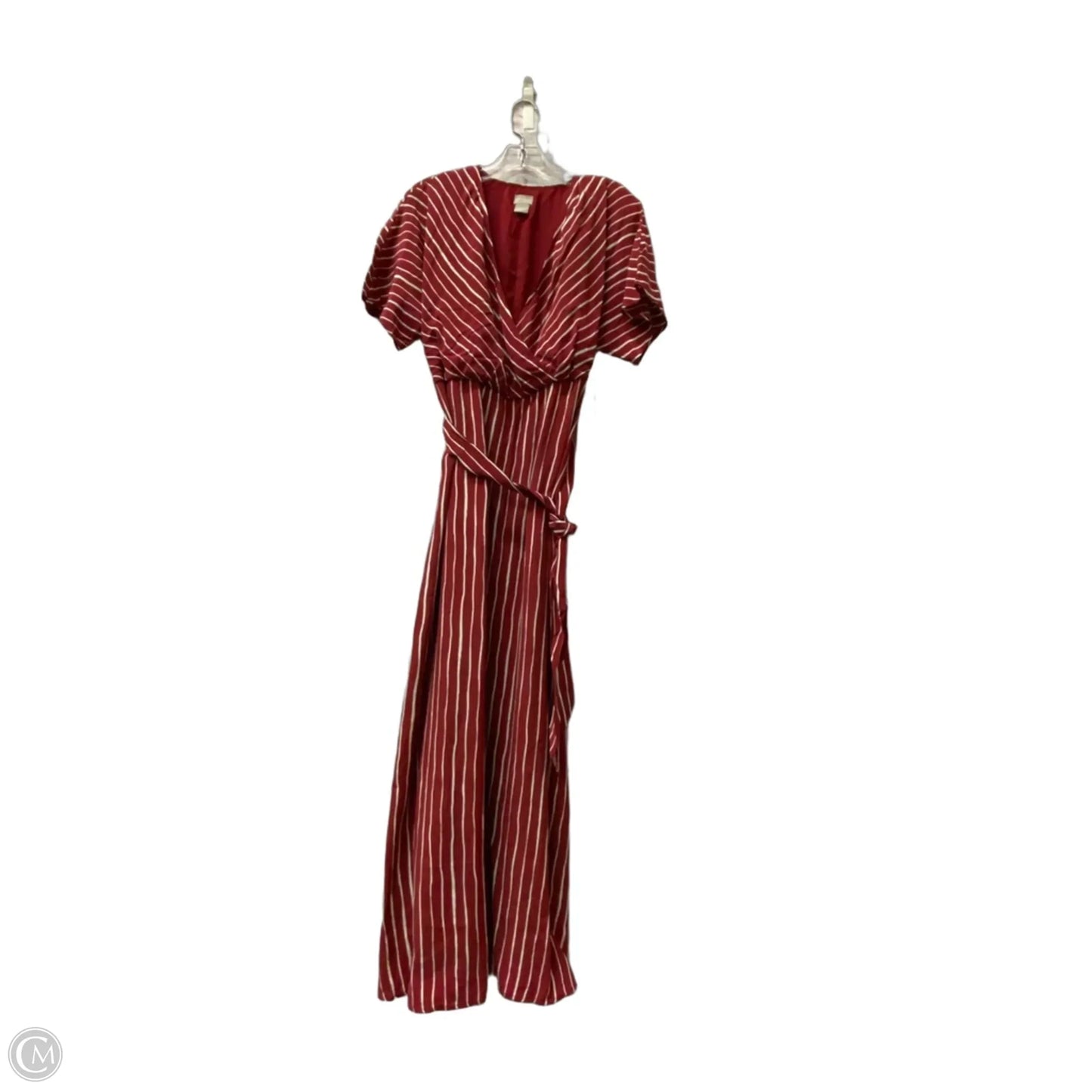 Dress Casual Maxi By Torrid In Orange & Pink, Size: 1x