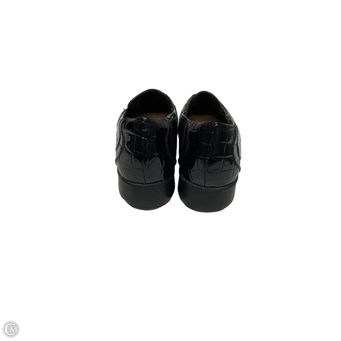 Shoes Flats By Clarks In Black, Size: 5
