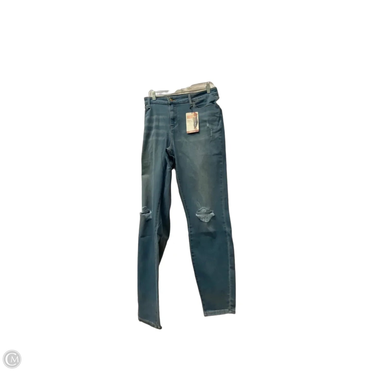Jeans Skinny By Levis Signature In Blue, Size: 20