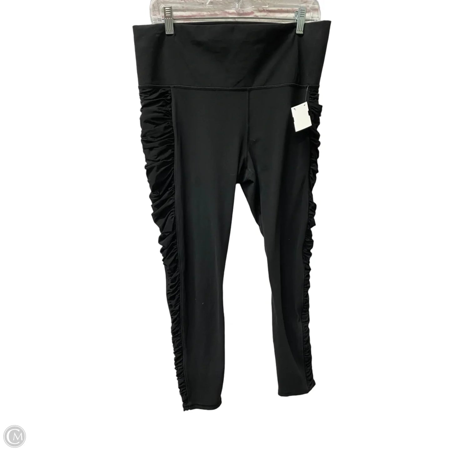 Athletic Leggings By Athleta In Black, Size: Xl