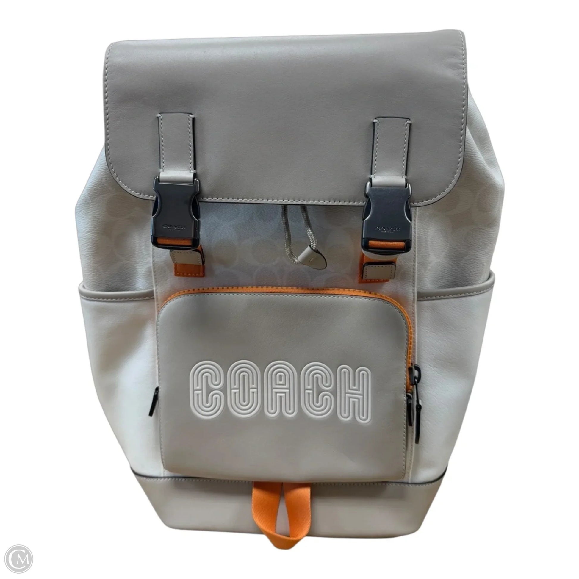 Coach Outlet Track Backpack In Colorblock Signature Canvas With Coach