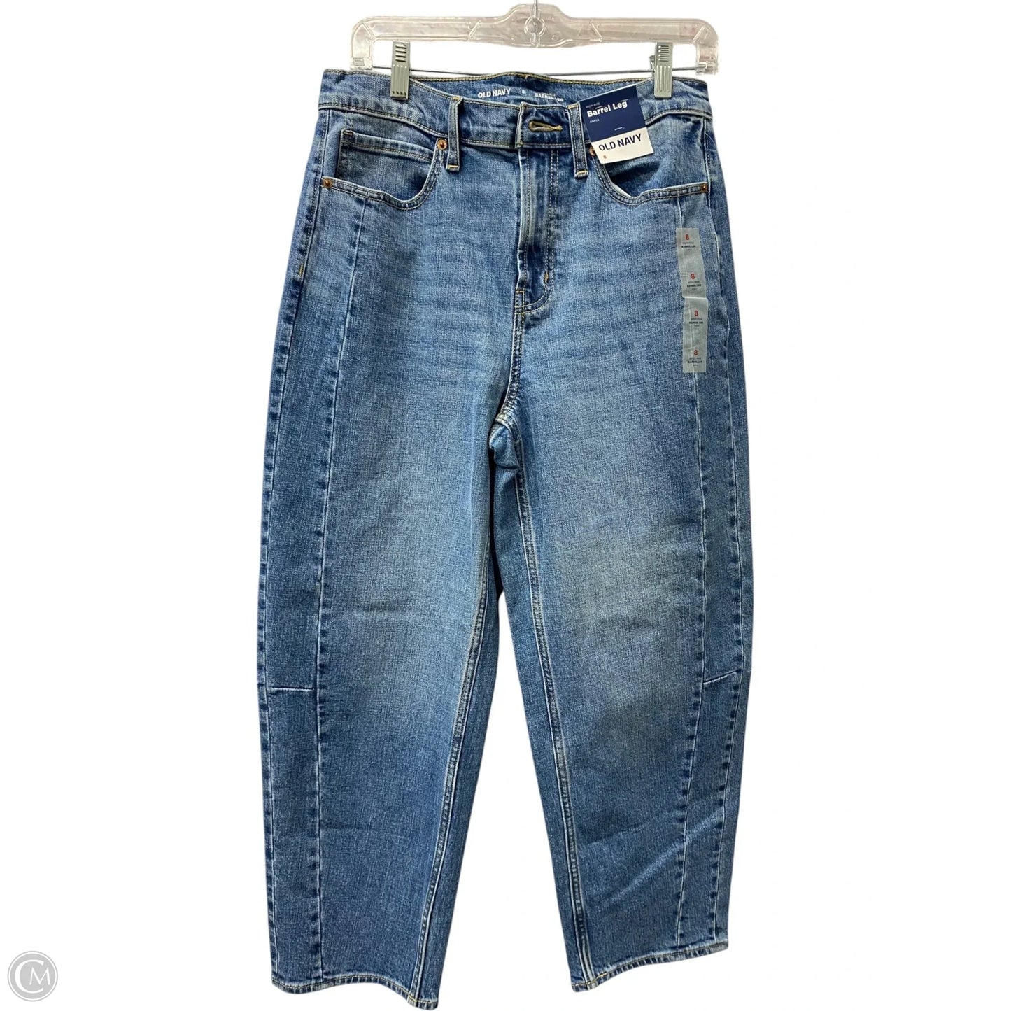 Jeans Wide Leg By Old Navy In Blue, Size: 8
