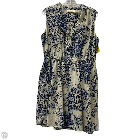 Dress Casual Short By Dkny In Blue, Size: Xl