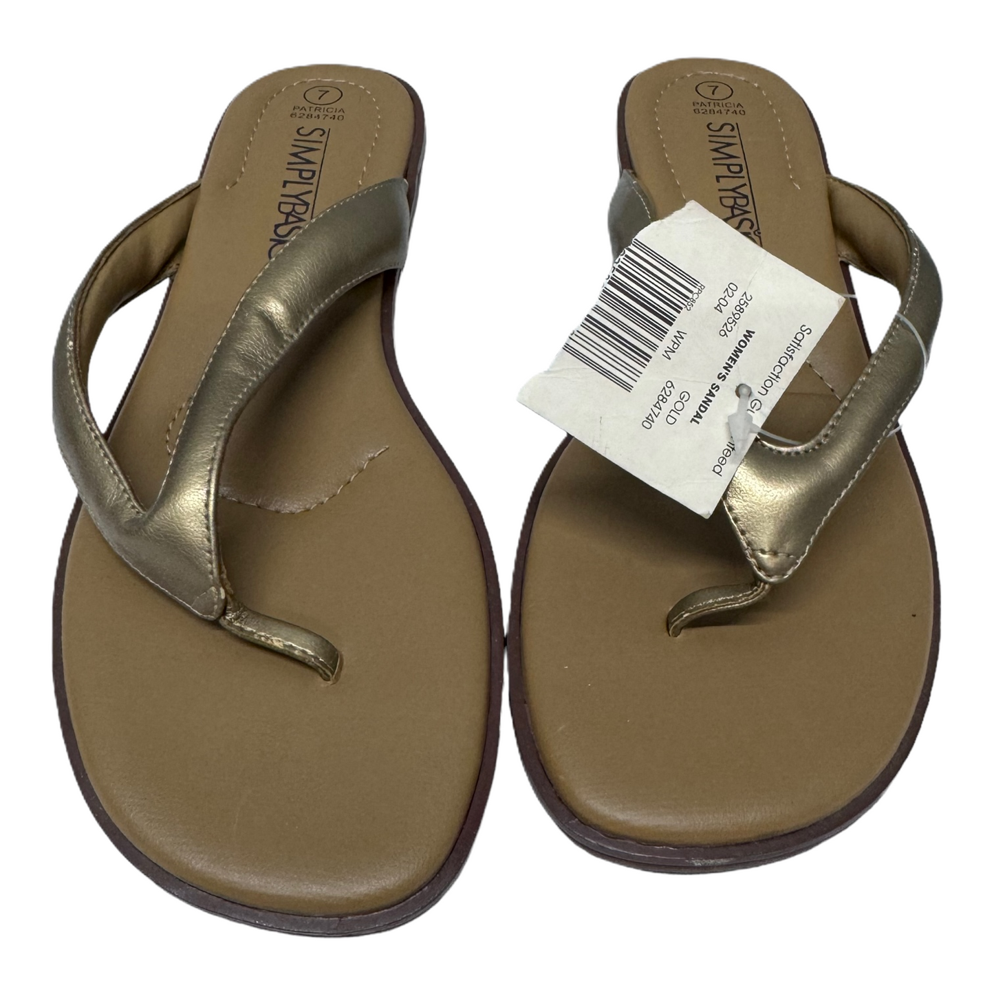 Sandals Flip Flops By simply basic  Size: 7