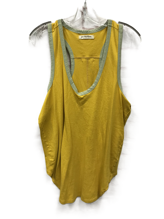 Yellow Top Sleeveless By We The Free, Size: L