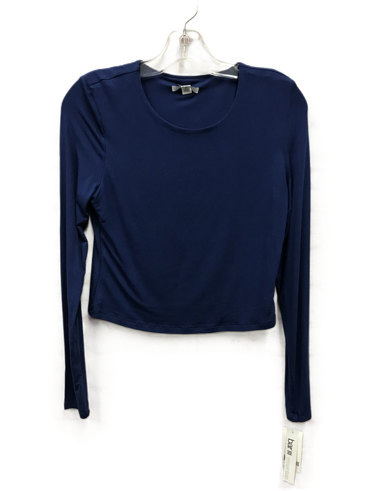 Blue Top Long Sleeve By Bar Iii, Size: M