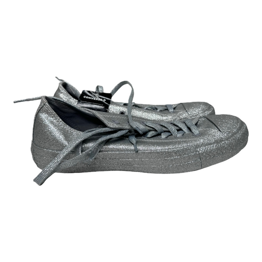 Silver Shoes Athletic By Converse, Size: 9