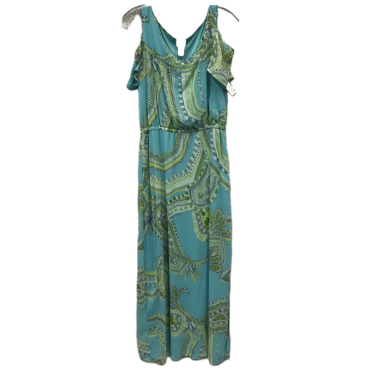 Blue & Green Dress Casual Maxi By Chicos, Size: S