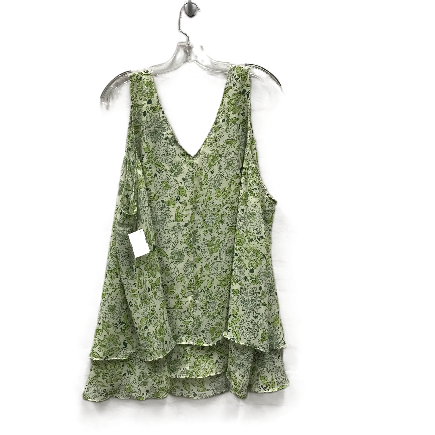 Green Top Sleeveless By Lane Bryant, Size: 3x