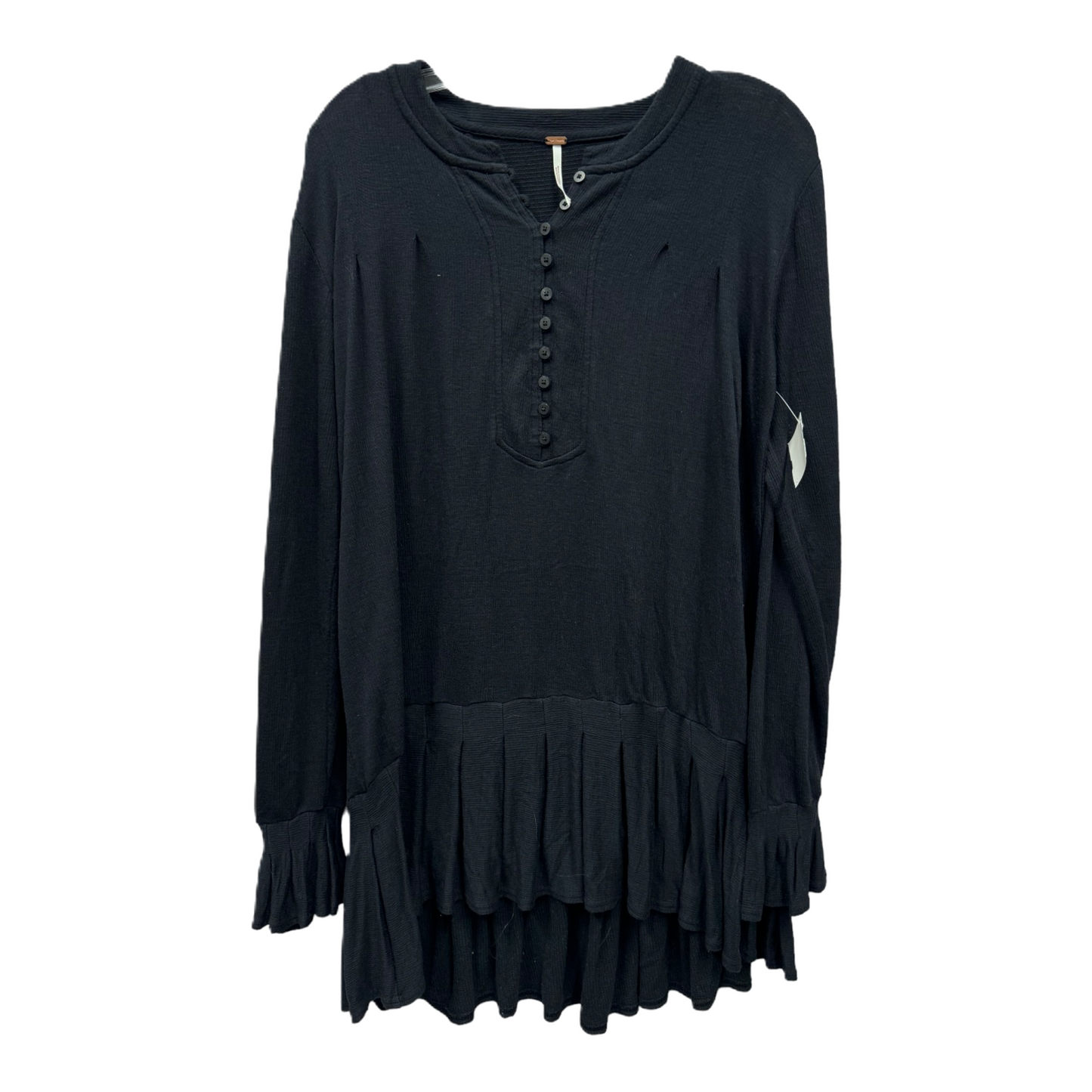 Blue Top Long Sleeve By Free People, Size: M