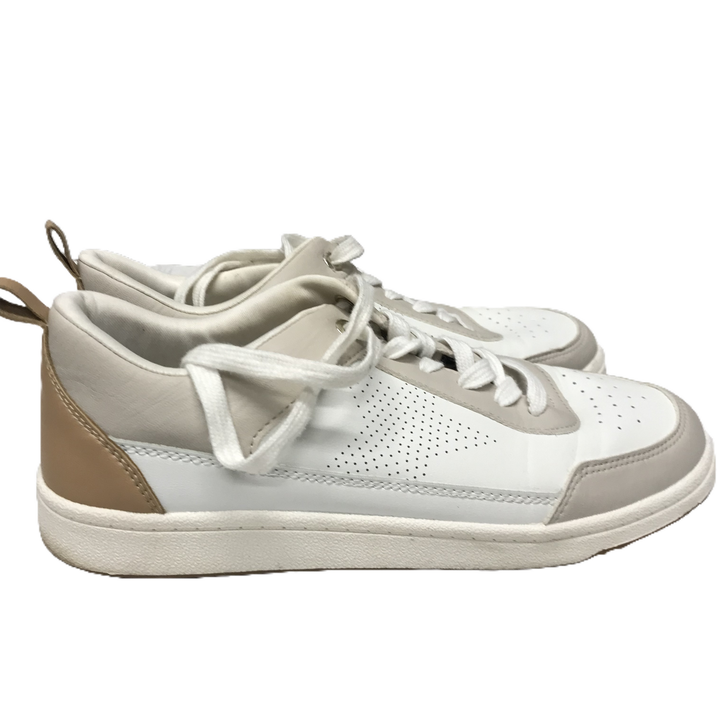 White Shoes Sneakers By Universal Thread, Size: 9.5