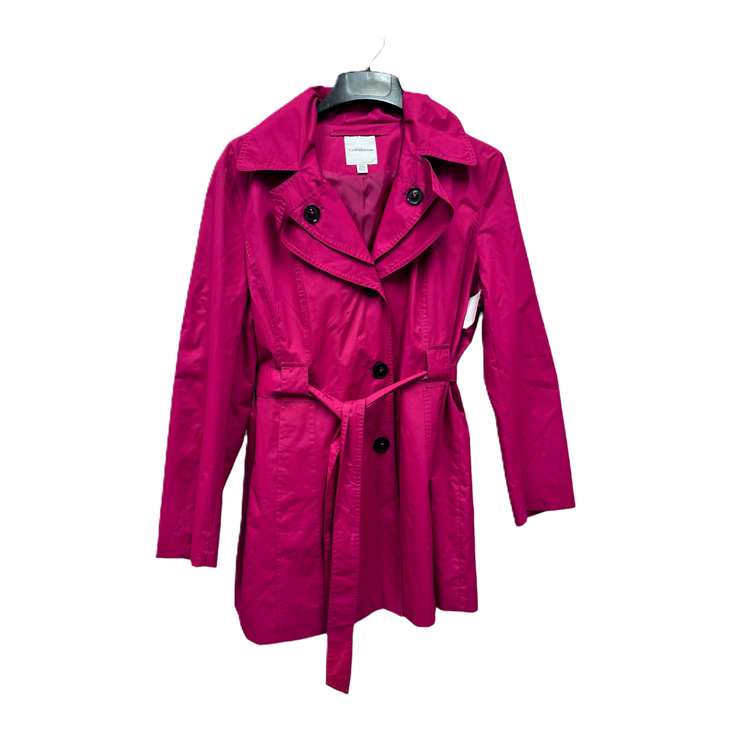 Red Coat Raincoat By Croft And Barrow, Size: 1x