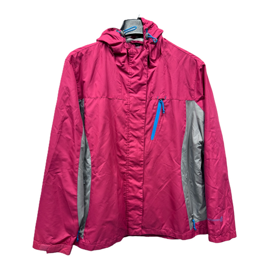 Pink Athletic Jacket By Free Country, Size: 1x