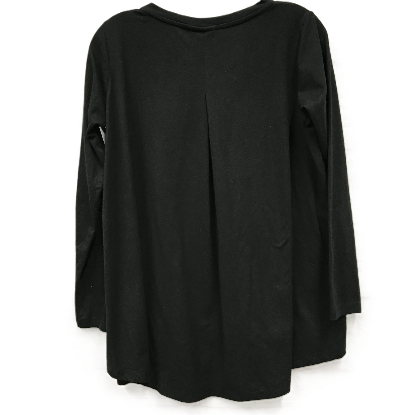 Black Top Long Sleeve By Bobeau, Size: Xs