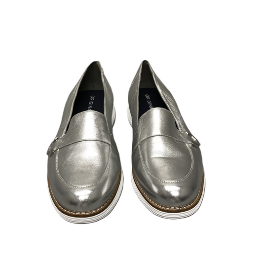 Silver Shoes Flats By Cole-haan, Size: 7
