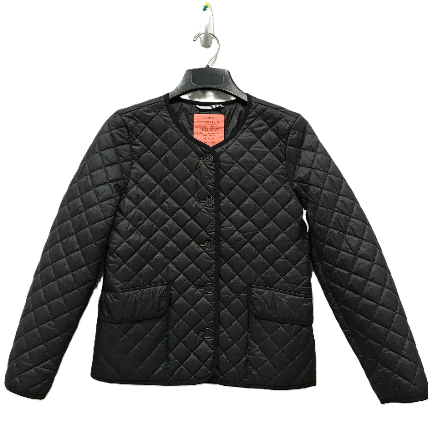 Black Jacket Puffer & Quilted By J. Crew, Size: S