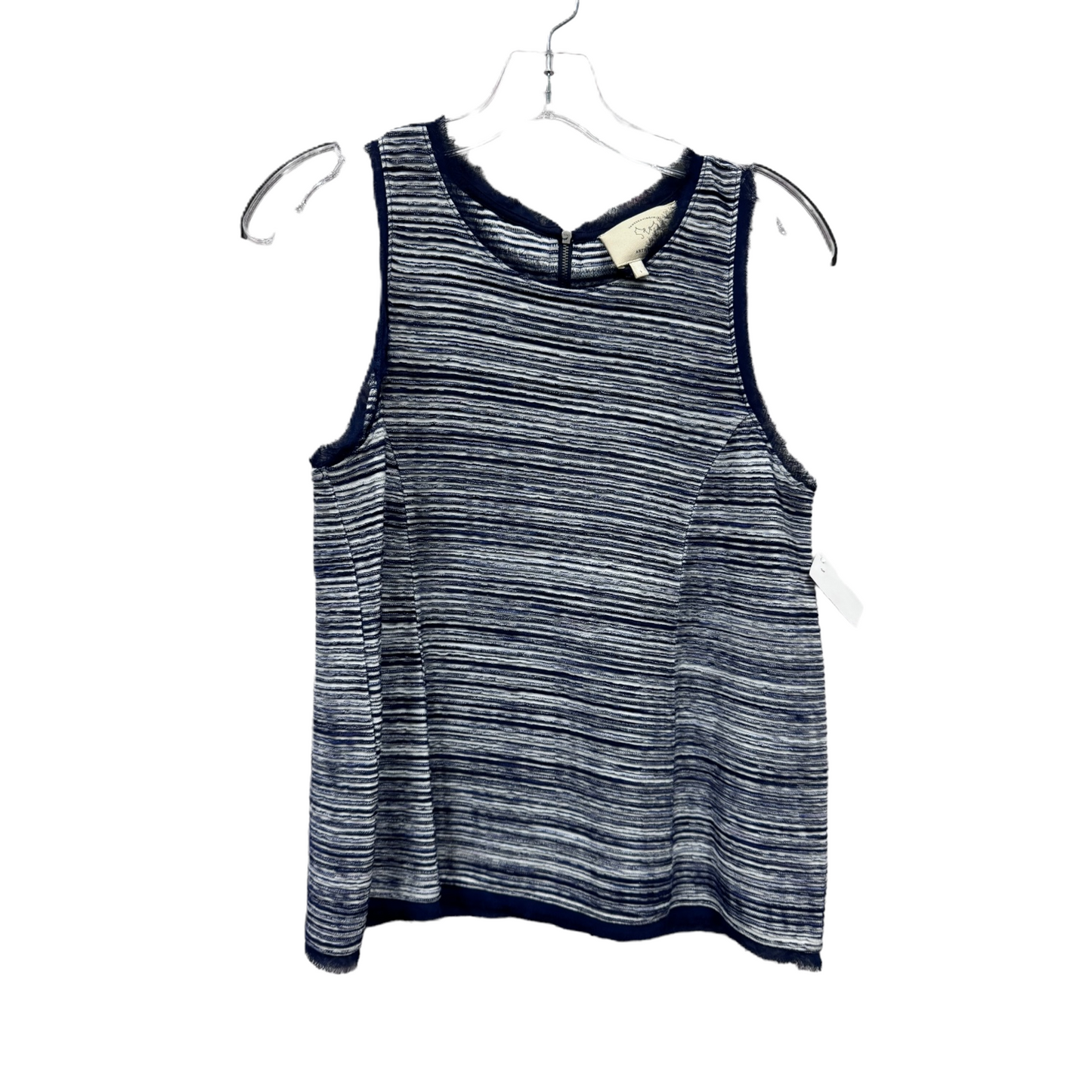 Blue Top Sleeveless By Anthropologie, Size: S