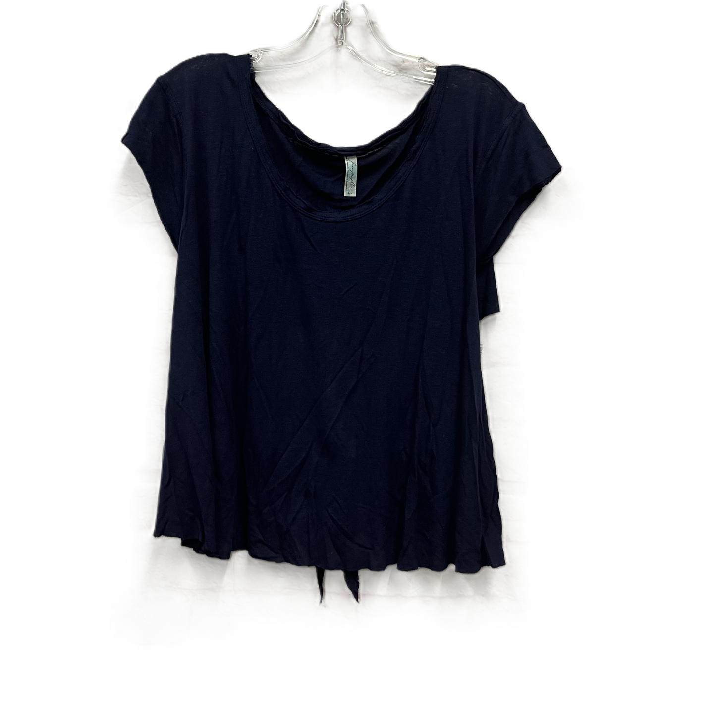 Top Short Sleeve By Free People In Blue, Size: L