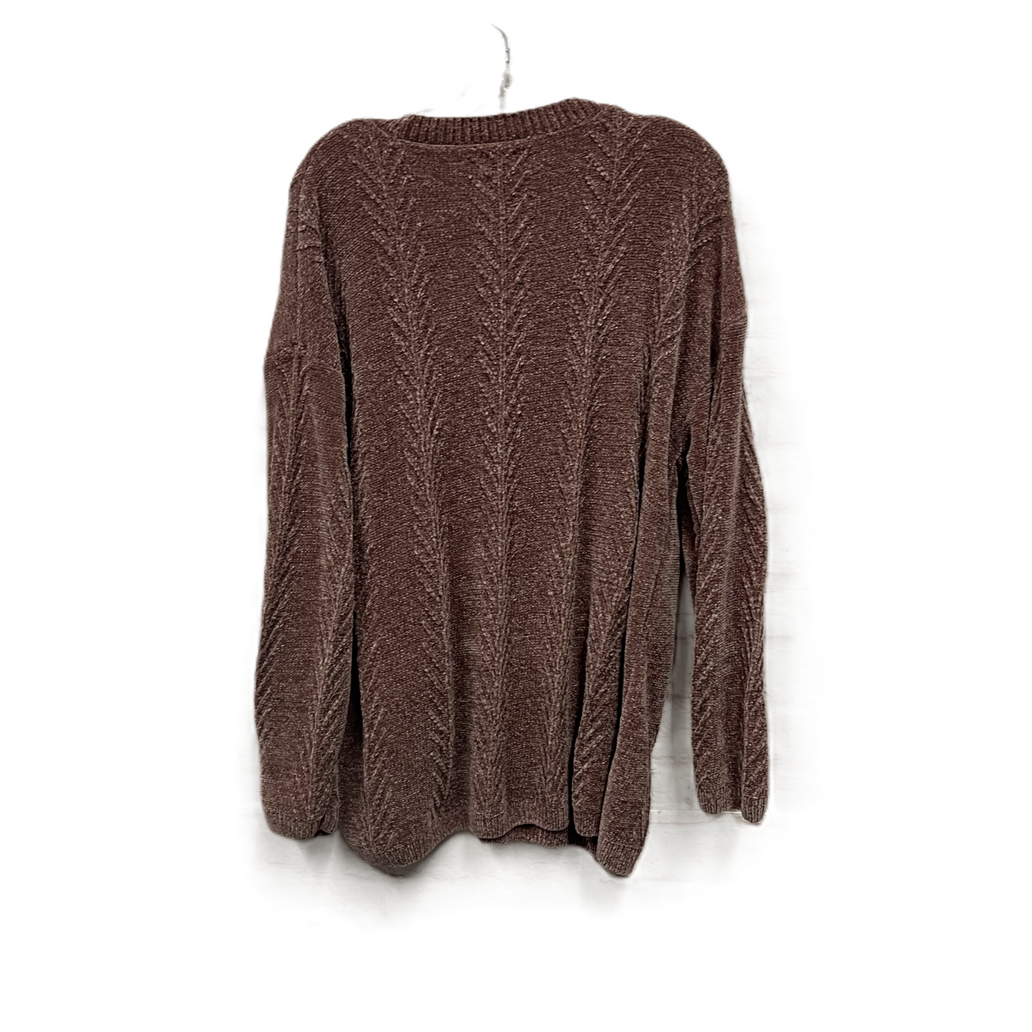 Sweater By Orvis In Mauve, Size: 1x