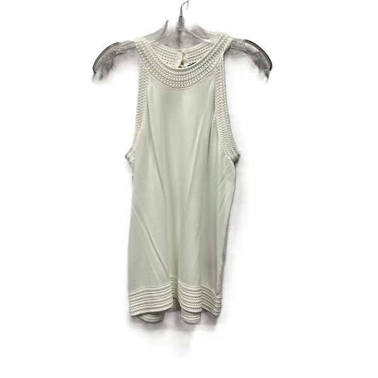 Top Sleeveless By White House Black Market In White, Size: L