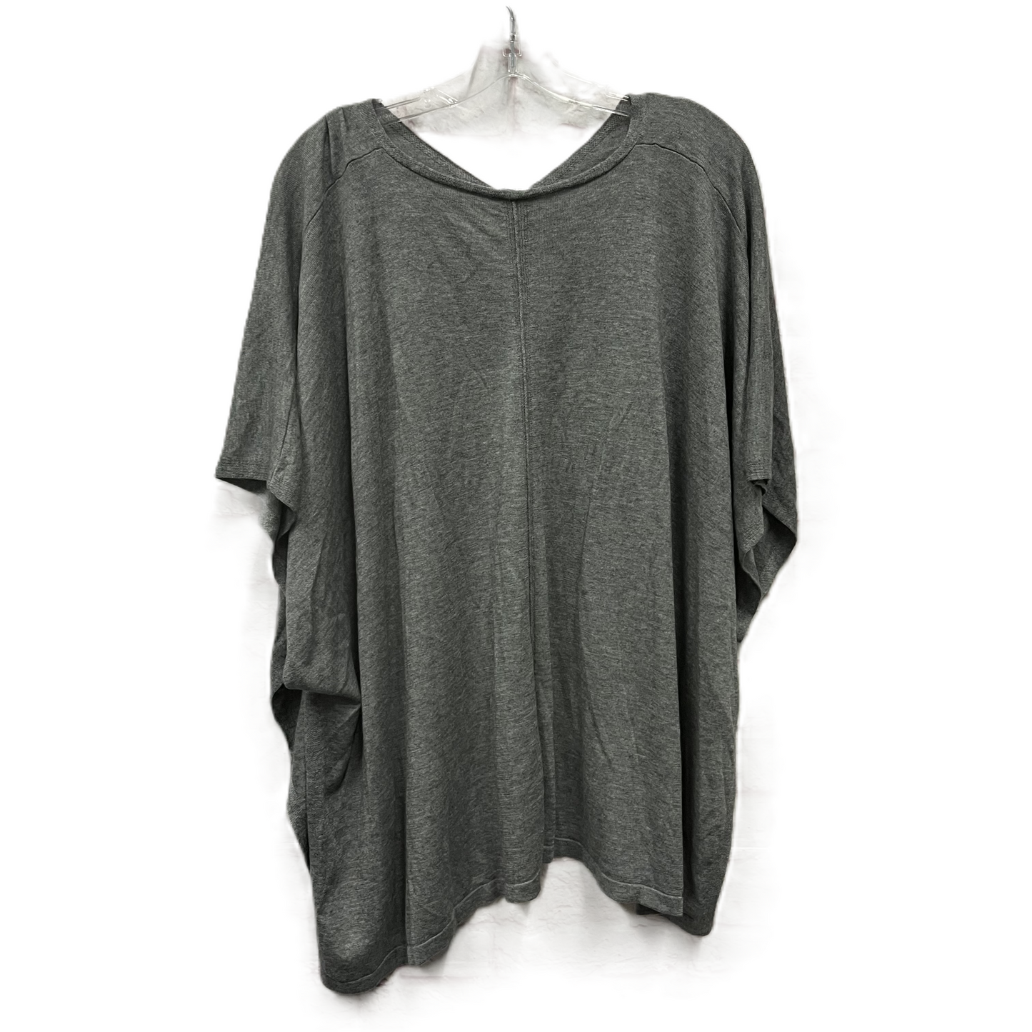 Top Short Sleeve By J. Jill In Grey, Size: Onesize