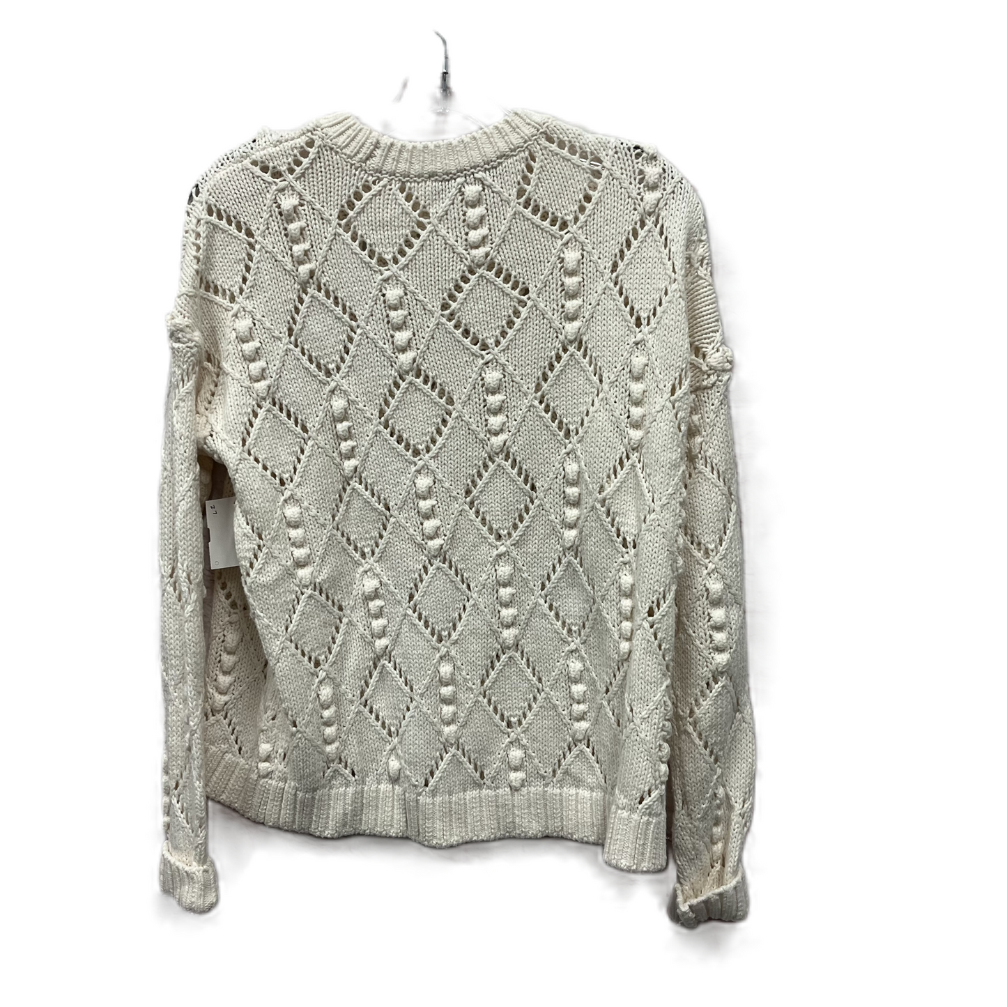 Sweater By Loft In Cream, Size: Xs