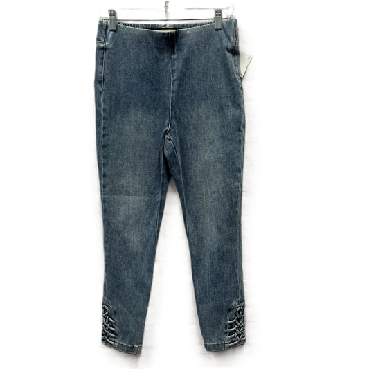 Jeans Cropped By Soft Surroundings In Blue Denim, Size: 4