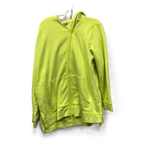 Athletic Jacket By Talbots In Yellow, Size: 1x