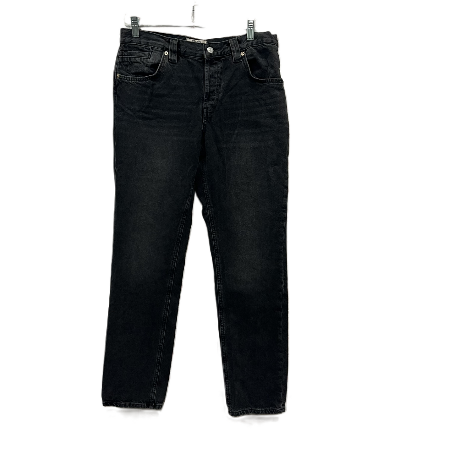 Jeans Straight By We The Free In Black Denim, Size: 8